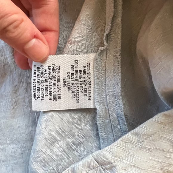 Eileen Fisher Silk/Linen Maxi Skirt - Picture 5 of 6